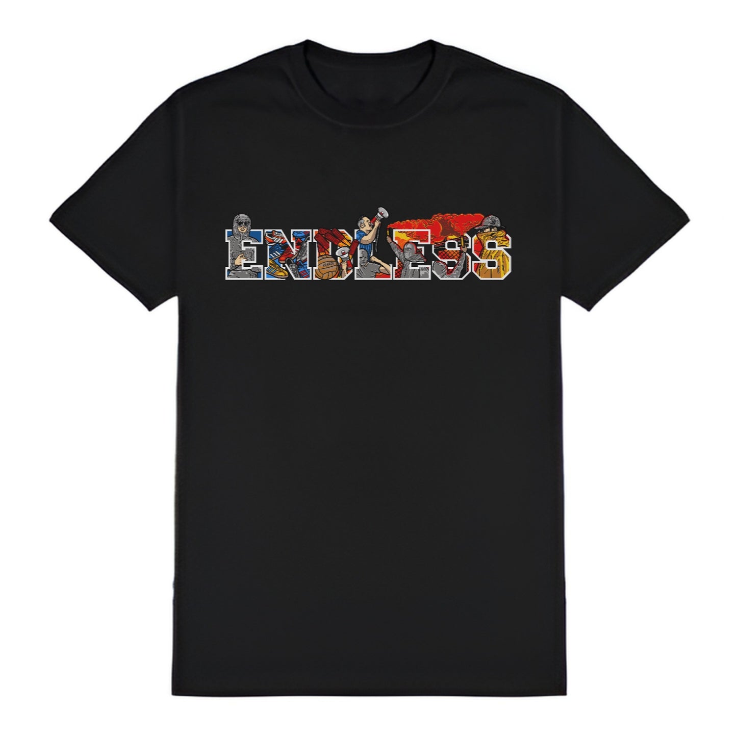 Tshirt Endless Ultras Black